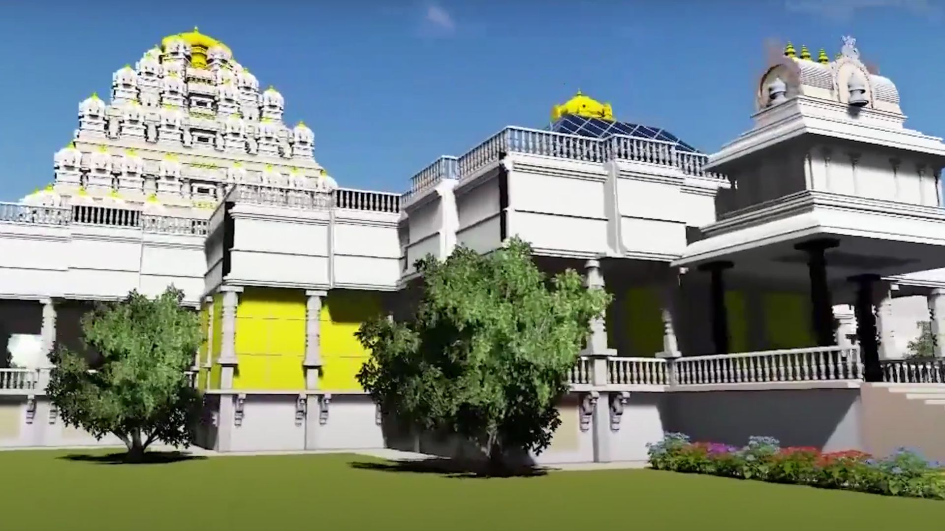 Sri Sri Radha Krishna Temple Project : Kovai Chandra