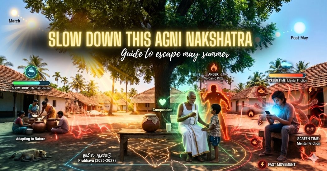 Slow Down this Agni Nakshatra - Guide to Escape May Summer