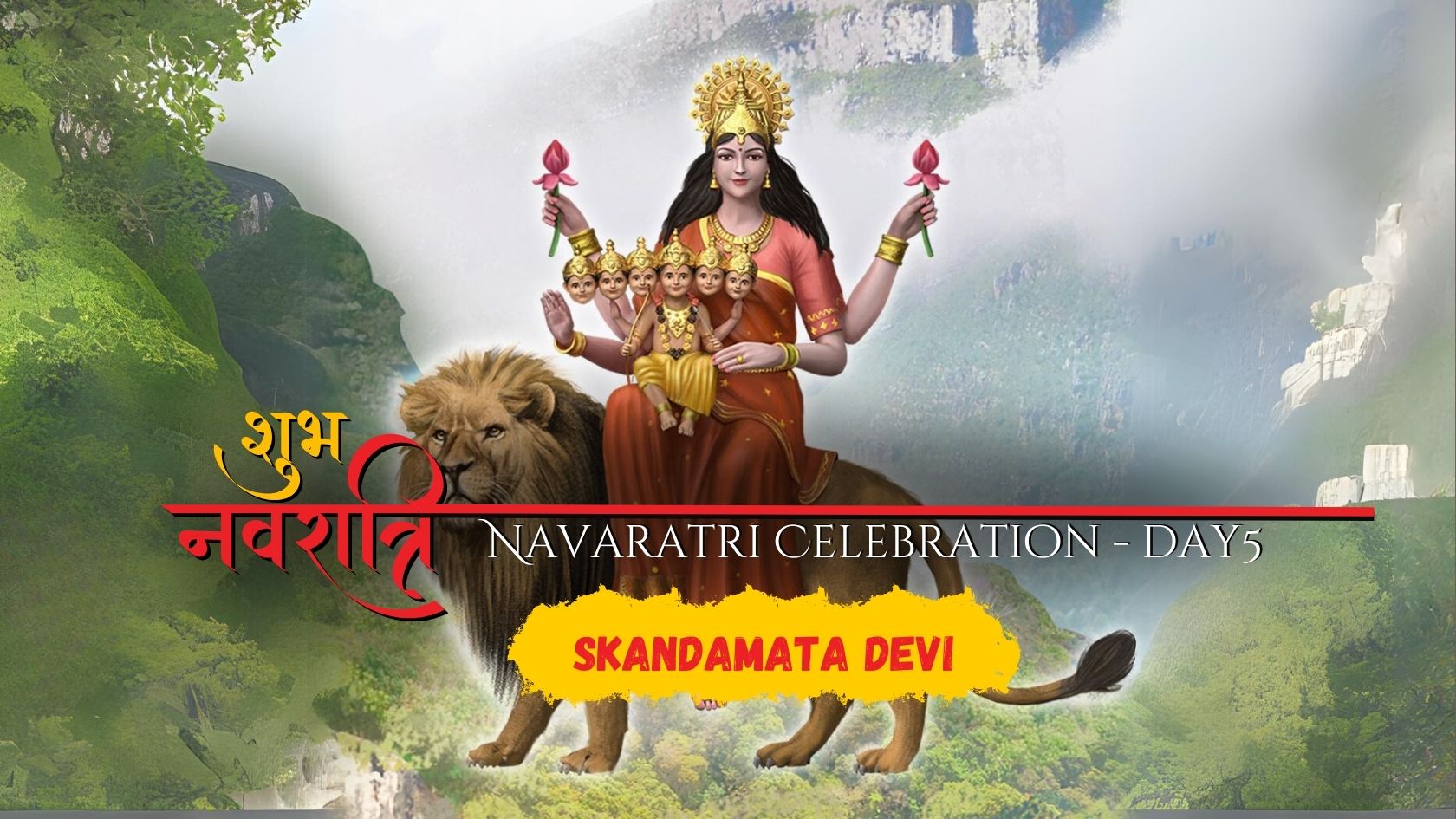 Navaratri Celebration - Day 5 - Goddess Skandamatha