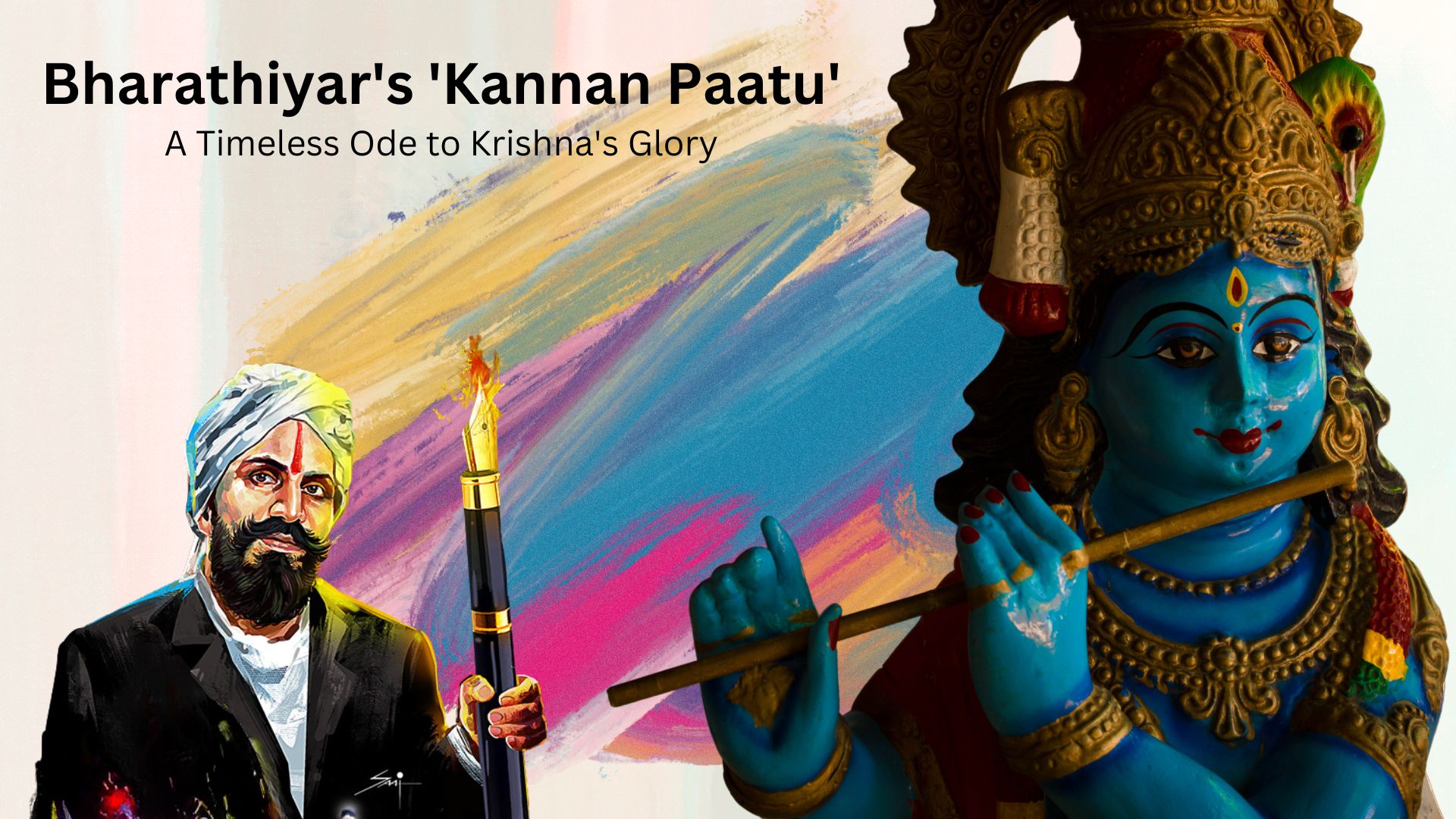 Bharathiyar's 'Kannan Paatu': A Timeless Ode to Krishna's Glory
